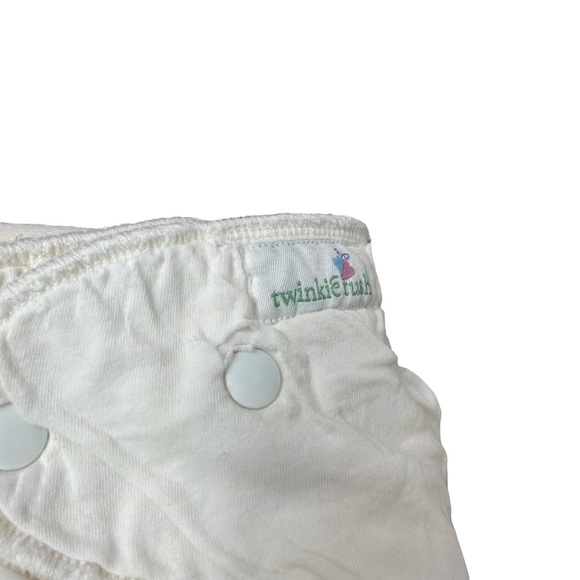 Twinkie Tush Cloth Diaper Bundle Fabric Diaper Baby Adjustable Pink Yellow - Picture 8 of 14